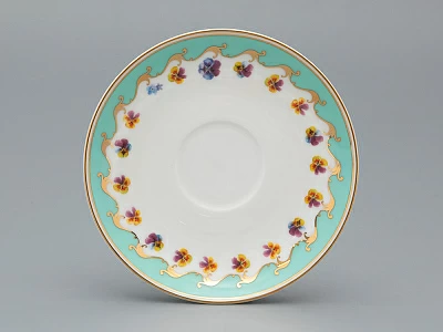 Чашка с блюдцем чайная форма Весенняя 2 рисунок Улыбка флоры 3, арт. 81.34137.00.1