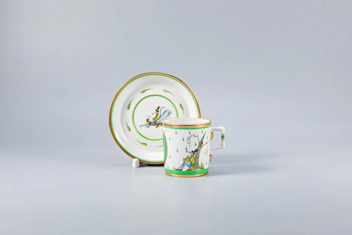 Сервиз чайный Гербовая Крысята-воришки, 12 персон 27 предметов, арт. 81.16734.00.1, 