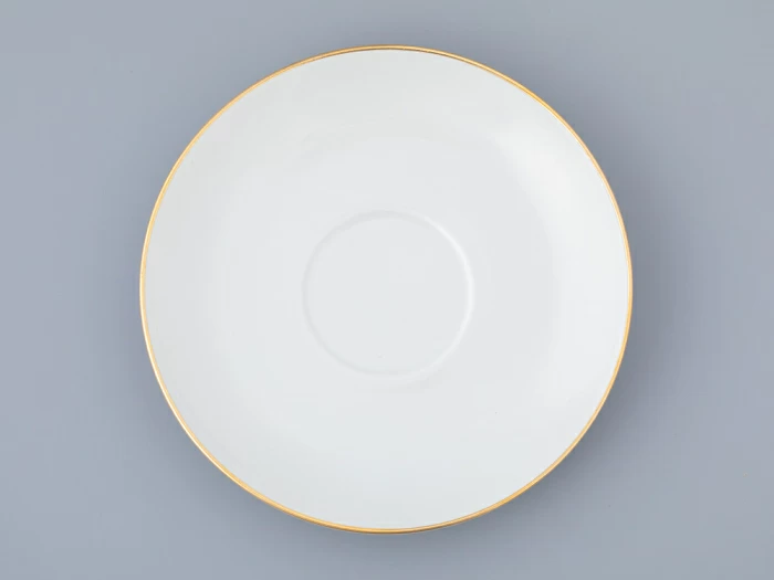 Чашка с блюдцем чайная 220 мл форма Банкетная рисунок Золотая лента арт. 81.16356.00.1,  Чашка с блюдцем чайная 220 мл форма Банкетная рисунок Золотая лента арт. 81.16356.00.1,