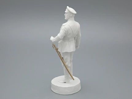 Скульптура Белогвардеец, в подарочной упаковке, рисунок Белый бисквит, арт 81.33428.00.1