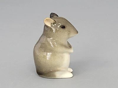 Скульптура форма Мышь малютка рисунок Палевая арт. 82.61110.00.1