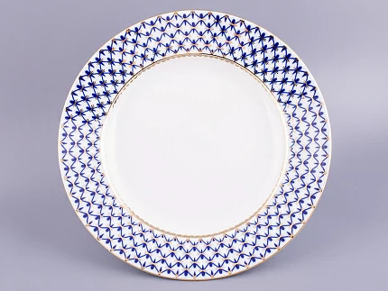 Блюдо круглое Молодежная Кобальтовая сетка 300 мм арт. 80.06933.00.1 Блюдо круглое Молодежная Кобальтовая сетка 300 мм арт. 80.06933.00.1