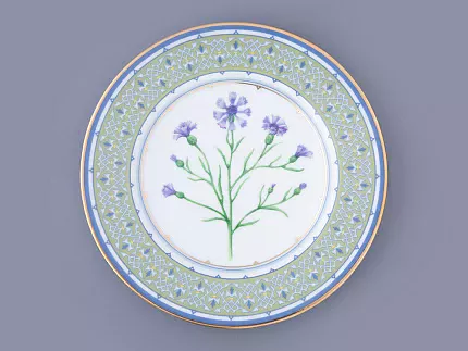 Тарелка декоративная в подарочной упаковке 270 мм, форма Европейская, рисунок Небесно-голубой василек, арт. 81.32667.00.1