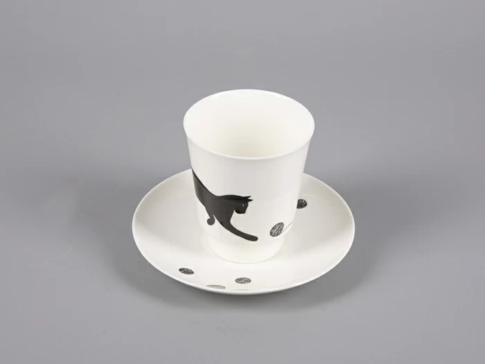 Чашка с блюдцем кофейная 165 мл форма Майская рисунок Веселый клубочек арт. 81.30659.00.1, 