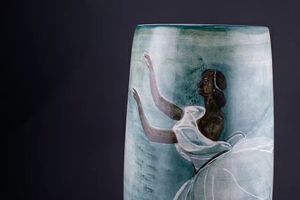 Ваза Русские сезоны на форме Карелия, арт 60.09679.00.1 Ваза Русские сезоны на форме Карелия, арт 60.09679.00.1