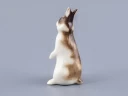 Скульптура Кролик пуша серый арт. 82.69038.00.1,  Скульптура Кролик пуша серый арт. 82.69038.00.1,