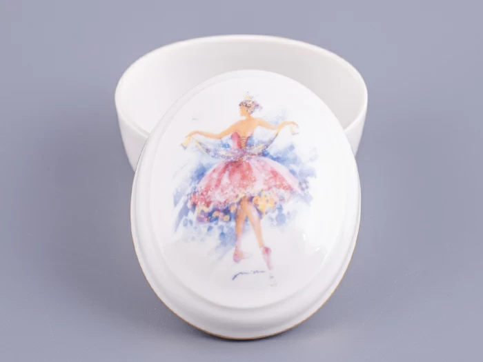 Туалетная коробочка форма Овальная рисунок Принцесса Аврора арт. 80.86402.00.1,  Туалетная коробочка форма Овальная рисунок Принцесса Аврора арт. 80.86402.00.1,