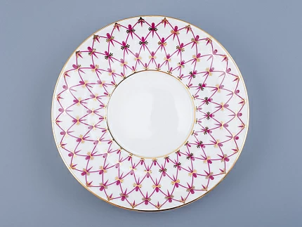 Бокал с блюдцем форма Ленинградский рисунок Сетка-Блюз 2 арт. 81.24769.00.1 Бокал с блюдцем форма Ленинградский рисунок Сетка-Блюз 2 арт. 81.24769.00.1