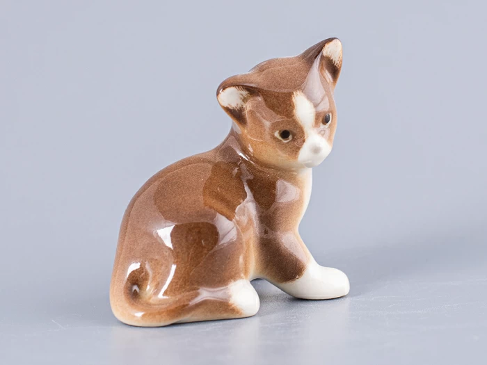Скульптура Котенок Парамоша коричневый арт. 82.50637.00.1, 