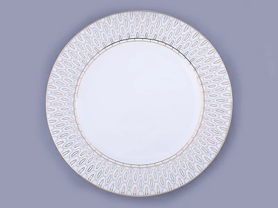 Блюдо круглое 310 мм форма Премиум рисунок Саламандра Грей арт. 80.44701.00.1