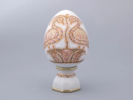 Яйцо пасхальное средний размер на подставке, форма Яйцо, рисунок Диво арт 60.15509.00.1