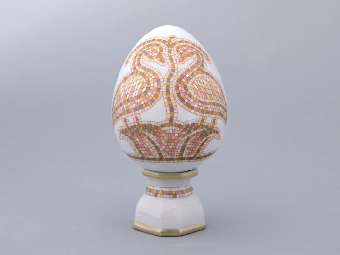 Яйцо пасхальное средний размер на подставке, форма Яйцо, рисунок Диво арт 60.15509.00.1, 