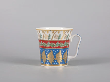 Бокал с блюдцем Ленинградский Новогодняя ночь 360 мл арт. 81.30699.00.1, 