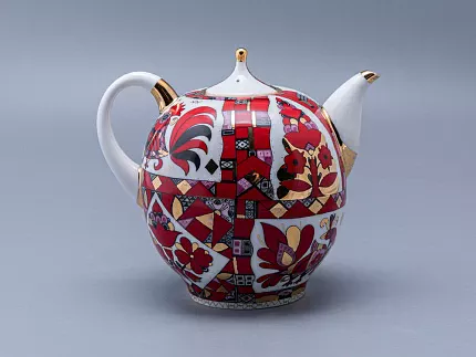 Комплект чайников Новгородский Красный конь арт. 81.10353.00.1