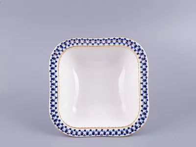 Салатник однопорционный квадратный Молодежная Кобальтовая сетка арт. 80.06934.00.1