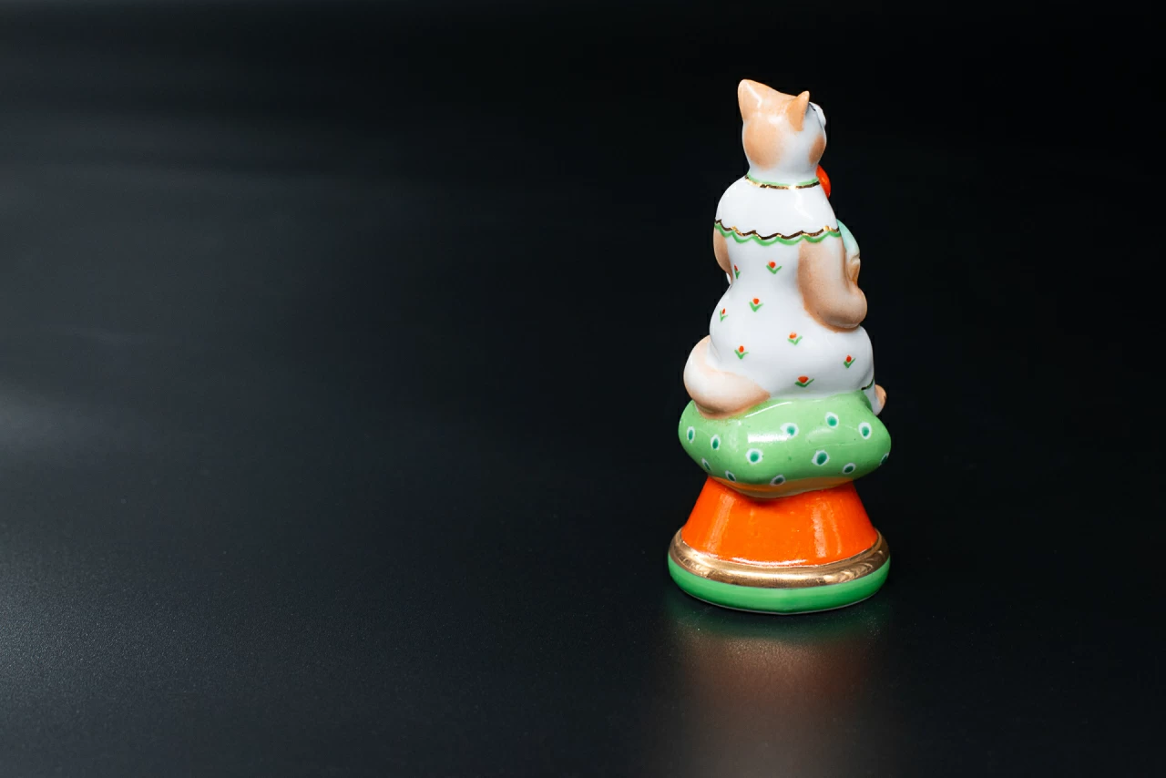 Скульптура Кошка Маша с рыбкой, арт 62.12742.00.5, 