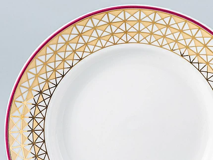 Тарелка мелкая 180 мм форма Гладкая рисунок Замоскворечье арт. 80.83033.00.1 Тарелка мелкая 180 мм форма Гладкая рисунок Замоскворечье арт. 80.83033.00.1