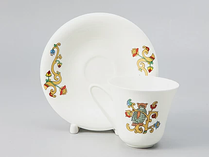 Сервиз чайный форма Сад рисунок Русские сказки, 6 персон 15 предметов, арт. 81.28417.00.1 Сервиз чайный форма Сад рисунок Русские сказки, 6 персон 15 предметов, арт. 81.28417.00.1