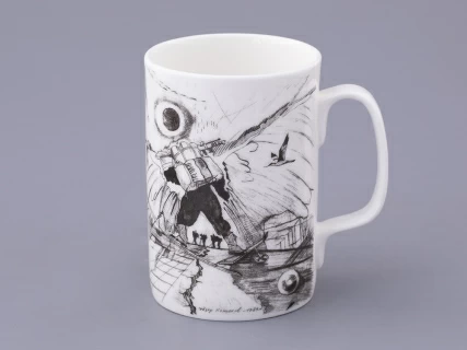 Бокал с крышкой в подарочной упаковке, форма Top. рисунок Путь на Север, арт. 81.32934.00.1, 