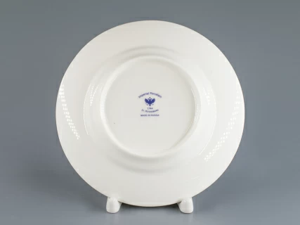 Тарелка Гладкая Золотой кант 155 мм арт. 80.04409.00.1, 