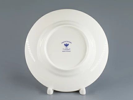 Тарелка Гладкая Золотой кант 155 мм арт. 80.04409.00.1