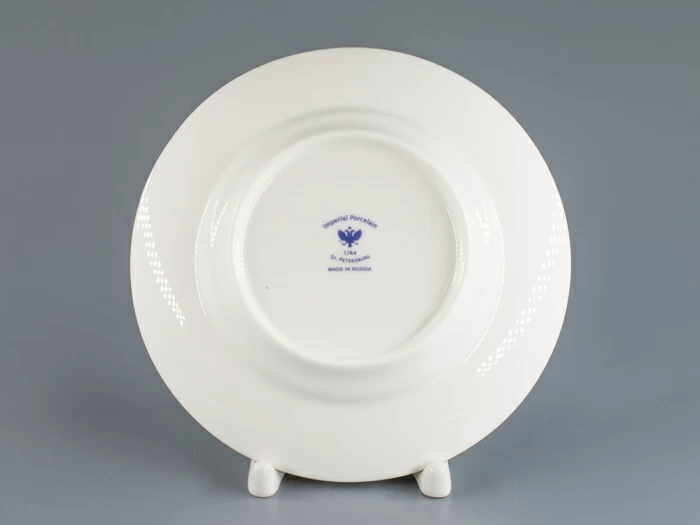 Тарелка Гладкая Золотой кант 155 мм арт. 80.04409.00.1, 