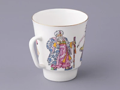 Трехпредметный комплект форма Майская рисунок Конек-горбунок арт. 81.24965.00.1