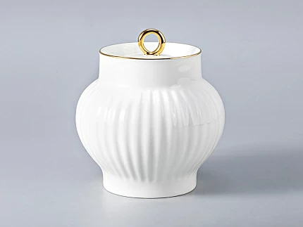 Сервиз чайный форма Волна рисунок Золотой кантик, 6 персон 20 предметов арт. 81.20892.00.1 Сервиз чайный форма Волна рисунок Золотой кантик, 6 персон 20 предметов арт. 81.20892.00.1