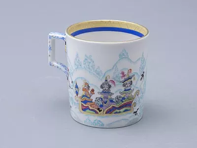 Сервиз чайный форма Гербовая рисунок Зимние забавы, 4 персоны 10 предметов арт. 81.20899.00.1