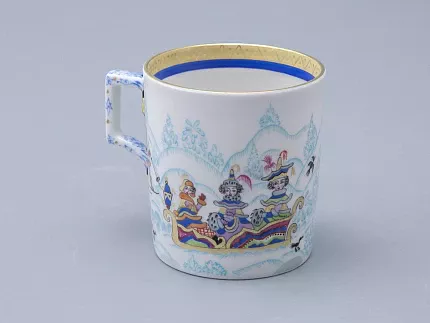 Сервиз чайный форма Гербовая рисунок Зимние забавы, 4 персоны 10 предметов арт. 81.20899.00.1