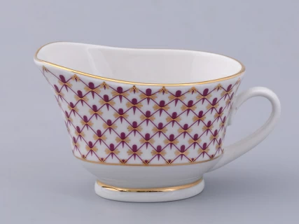 Соусник 200 г форма Молодежная рисунок Сетка-Блюз 2 арт. 80.92419.00.1, 