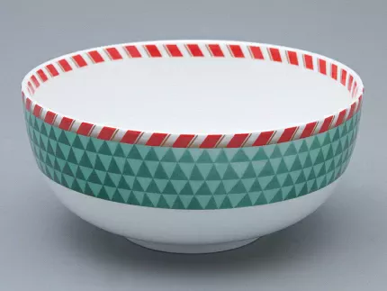 Салатник 160 мм Восточная рисунок Зимняя история (зеленый) арт. 80.45162.00.1