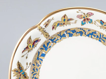 Сервиз кофейный форма Наташа рисунок Фантастические бабочки, 6 персон 20 предметов, арт. 81.20931.00.1, 