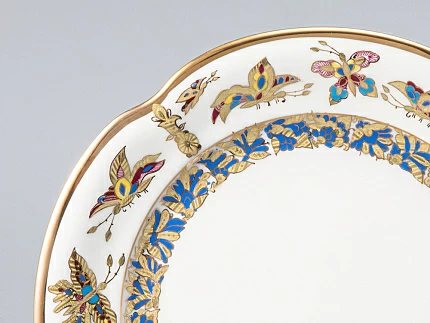 Сервиз кофейный форма Наташа рисунок Фантастические бабочки, 6 персон 20 предметов, арт. 81.20931.00.1