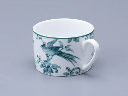 Чашка с блюдцем форма Соло Рисунок Monplaisir Green, арт. 81.32898.00.1 Чашка с блюдцем форма Соло Рисунок Monplaisir Green, арт. 81.32898.00.1