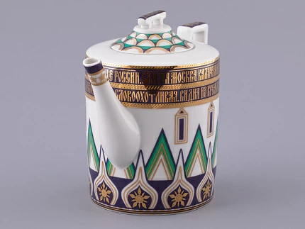 Сервиз чайный на 6 персон 20 предметов, форма Гербовая, рисунок Великая Русь, арт. 81.31998.00.1 Сервиз чайный на 6 персон 20 предметов, форма Гербовая, рисунок Великая Русь, арт. 81.31998.00.1