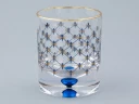Набор из 4-х стаканов для виски 220 мл Кобальтовая сетка арт. 14.11003.07, 