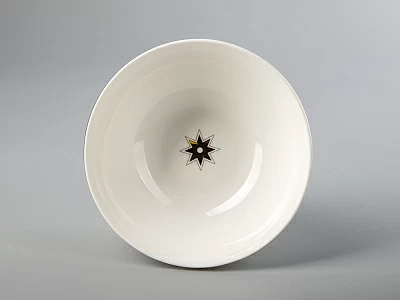 Тарелка глубокая 150 мм форма Восточная рисунок Азур арт. 80.42075.00.1