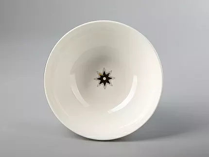 Тарелка глубокая 150 мм форма Восточная рисунок Азур арт. 80.42075.00.1