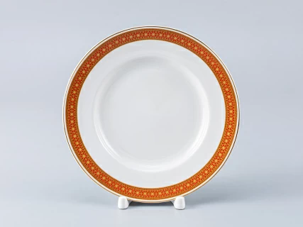 Тарелка мелкая 180 мм форма Гладкая рисунок Русский стиль, арт. 80.98814.00.1, 