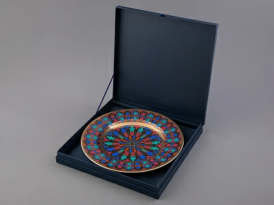 Тарелка декоративная 270 мм Европейская, в подарочной упаковке, рисунок Готическая 2 арт. 81.25624.00.1 Тарелка декоративная 270 мм Европейская, в подарочной упаковке, рисунок Готическая 2 арт. 81.25624.00.1