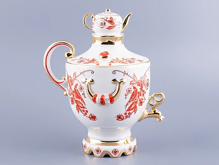 Прибор для вина трехпредметный Веселый самоварчик Русские мотивы арт. 81.10362.00.1