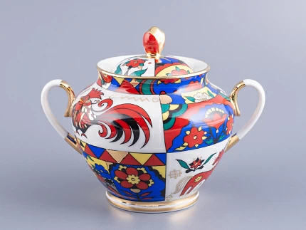 Сахарница форма Весенняя Народные Узоры арт. 80.60811.00.1