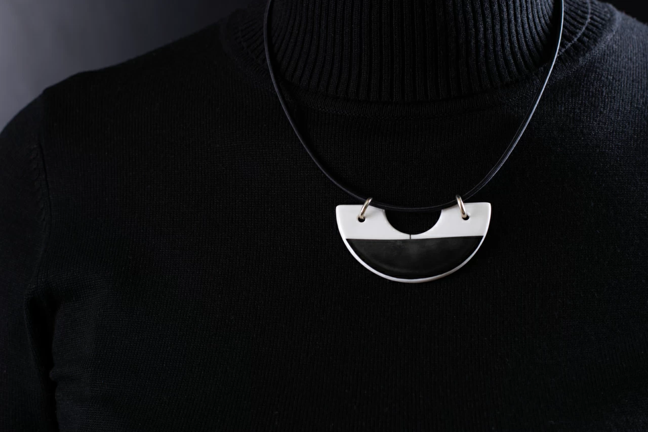 Подвеска Полукольцо, рисунок Time, арт 60.15842.00.1, 