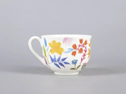 Чашка с блюдцем чайная 345 мл форма Ландыш рисунок Primavera арт. 81.30808.00.1, 