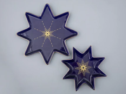 Подарочный набор форма Звезда рисунок Индиго арт. 81.31549.00.1, 