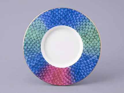 Подарочный набор Бокал с блюдцем и крышкой, форма top, рисунок Лунный змей, арт. 81.32798.00.1 Подарочный набор Бокал с блюдцем и крышкой, форма top, рисунок Лунный змей, арт. 81.32798.00.1