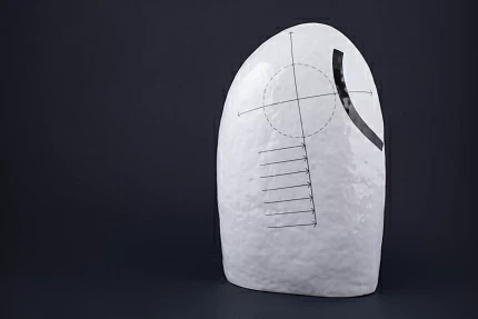 Арт-объект Камень вертикальный Time, арт 60.15771.00.1