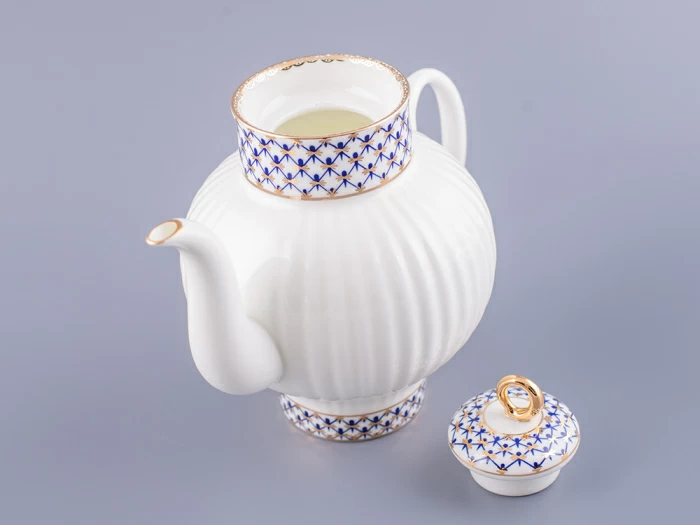 Чайник заварочный Волна Кобальтовая сетка 800 мл арт. 80.06534.00.1, 