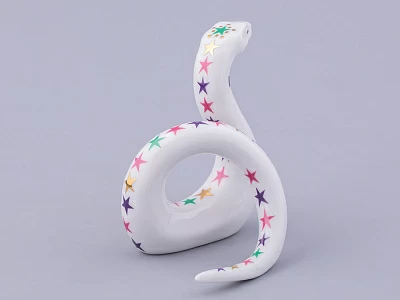 Скульптура Танцующая змея, рисунок Этуаль, арт. 82.48034.00.1